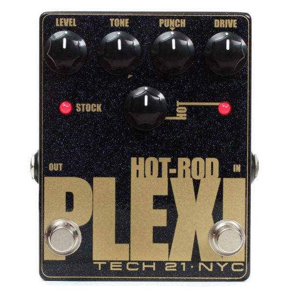 Tech 21 Hot-Rod Plexi Distortion and Boost Pedal