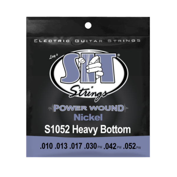 S.I.T. Strings S1052 Heavy Bottom Nickel Wound Electric Guitar String