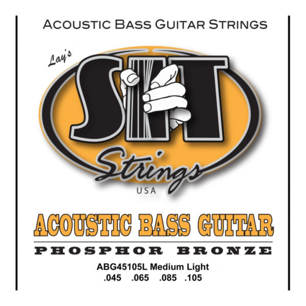 SIT ABG45105L Medium-light Phosphor Bronze Acoustic Bass Guitar Strings