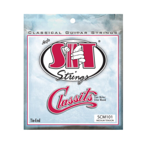 SIT Strings SCM101 Classits Medium Tension Silver Wound Classical Guitar Strings