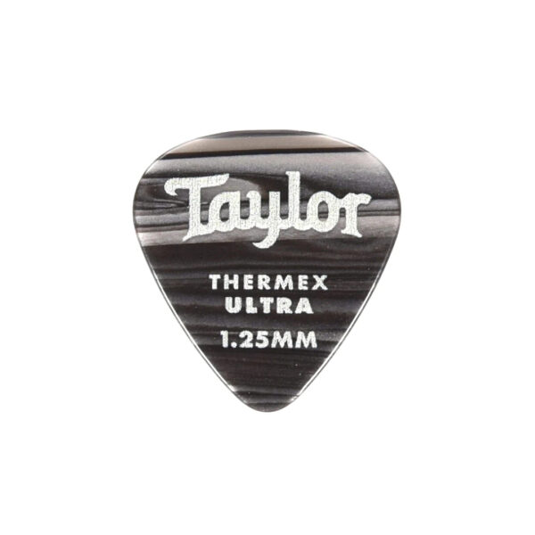 Taylor Premium Darktone 351 Thermex Ultra Guitar Picks 6-pack – Black Onyx 1.25mm