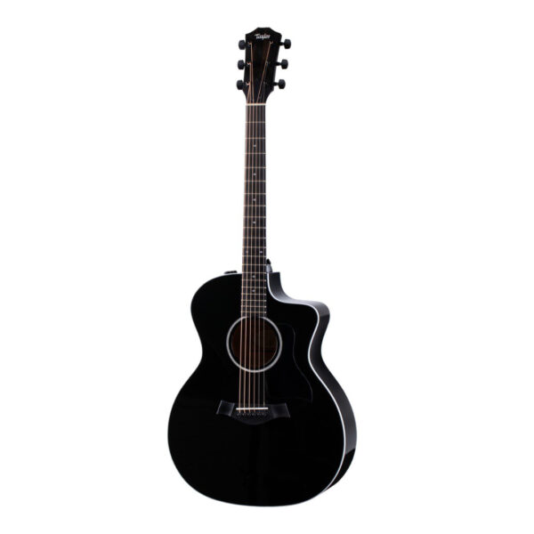Taylor 214ce BLK DLX 6 Strings Deluxe Grand Auditorium Electro Acoustic Guitar