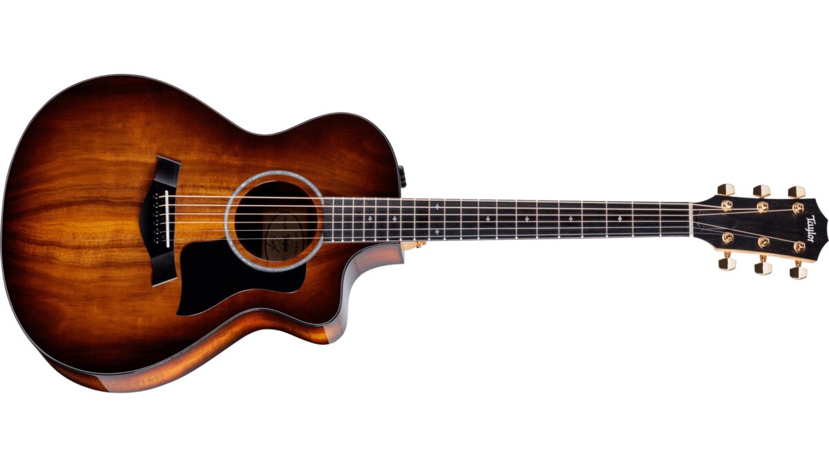 Taylor 222ce-K DLX Hawaiian Koa Acoustic-Electric Guitar