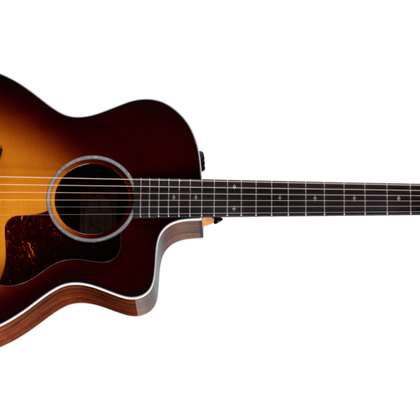 Taylor 214ce-SB DLX Acoustic-Electric Guitar - Tobacco Sunburst