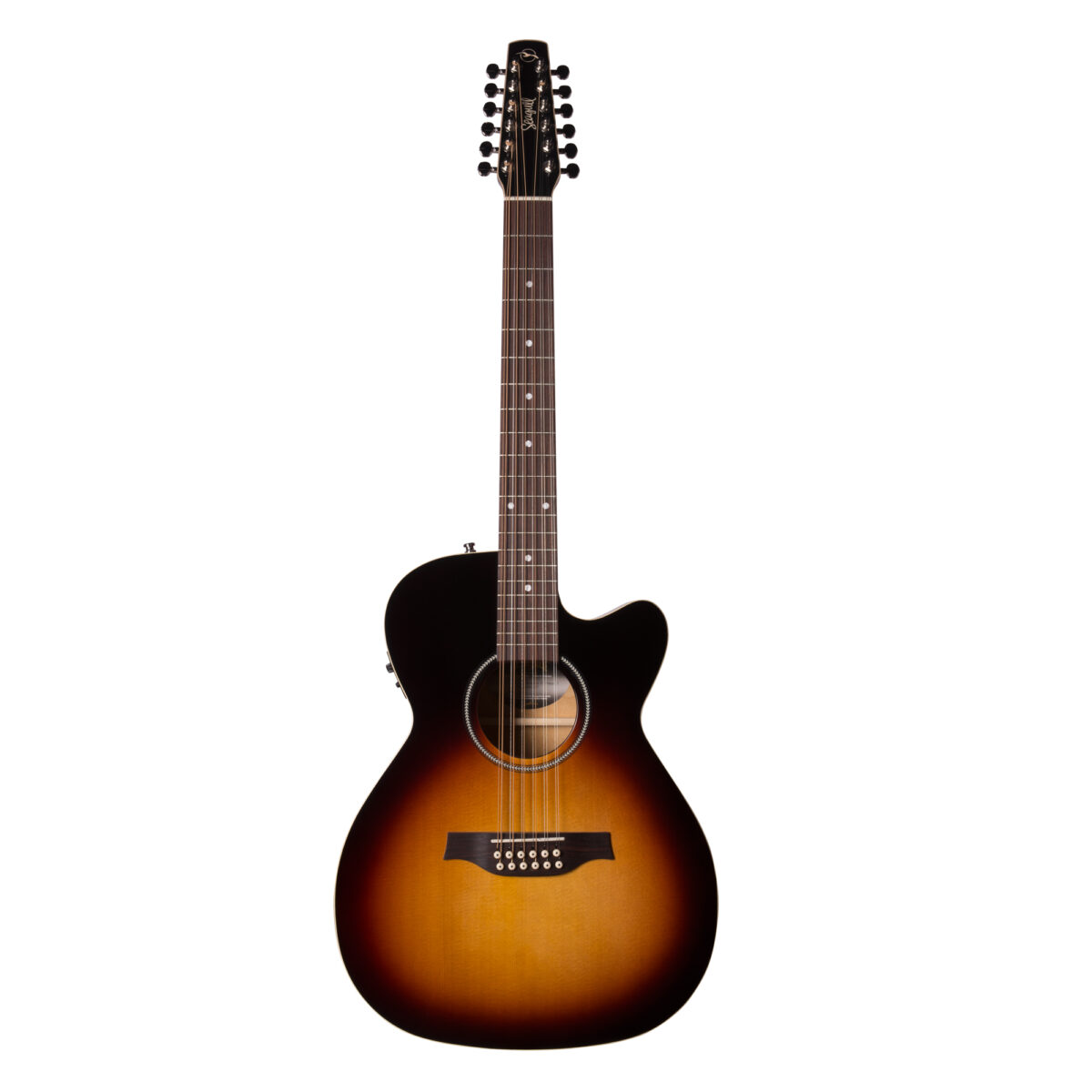 Seagull S12 CH CW Spruce Sunburst 12-String Guitar with Presys II Electronics