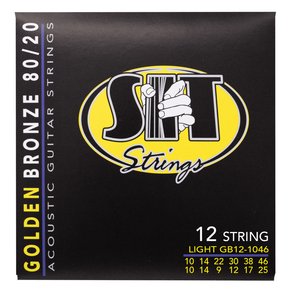 SIT GB121046 Golden Bronze 80/20 Acoustic Guitar Strings