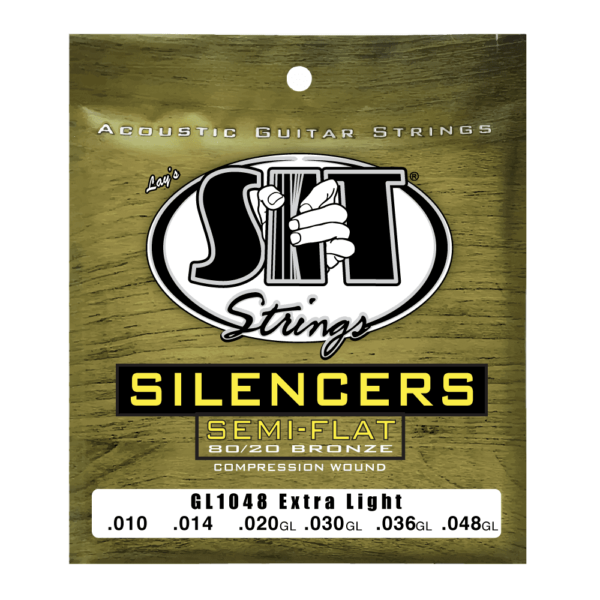 SIT GL1048 Silencer 80/20 Acoustic Guitar Strings