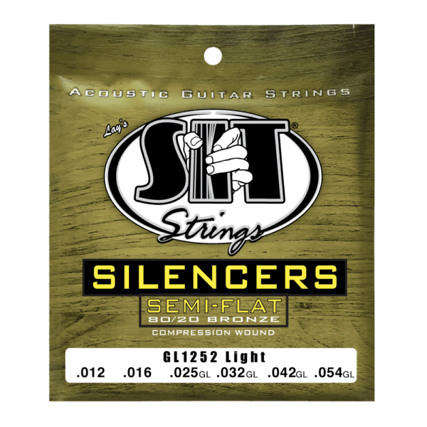 SIT GL1252 Silencer 80/20 Acoustic Guitar Strings