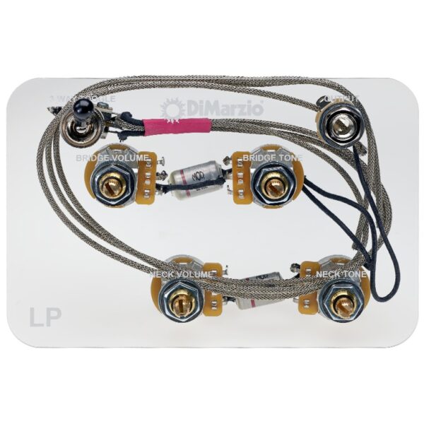 DiMarzio GW2101 Les Paul Wiring Harness Upgrade