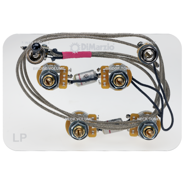 DiMarzio GW2101 Les Paul Wiring Harness Upgrade