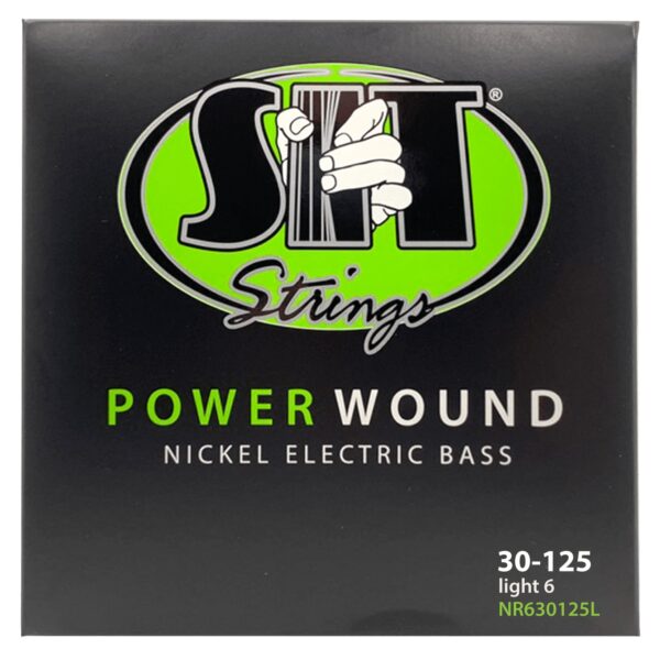 SIT NR630125L 6-String Power Wound Nickel Bass Strings - Long Scale