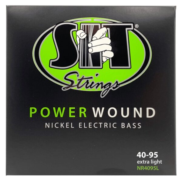 SIT NR4095L 4-String Power Wound Nickel Bass Strings - Long Scale