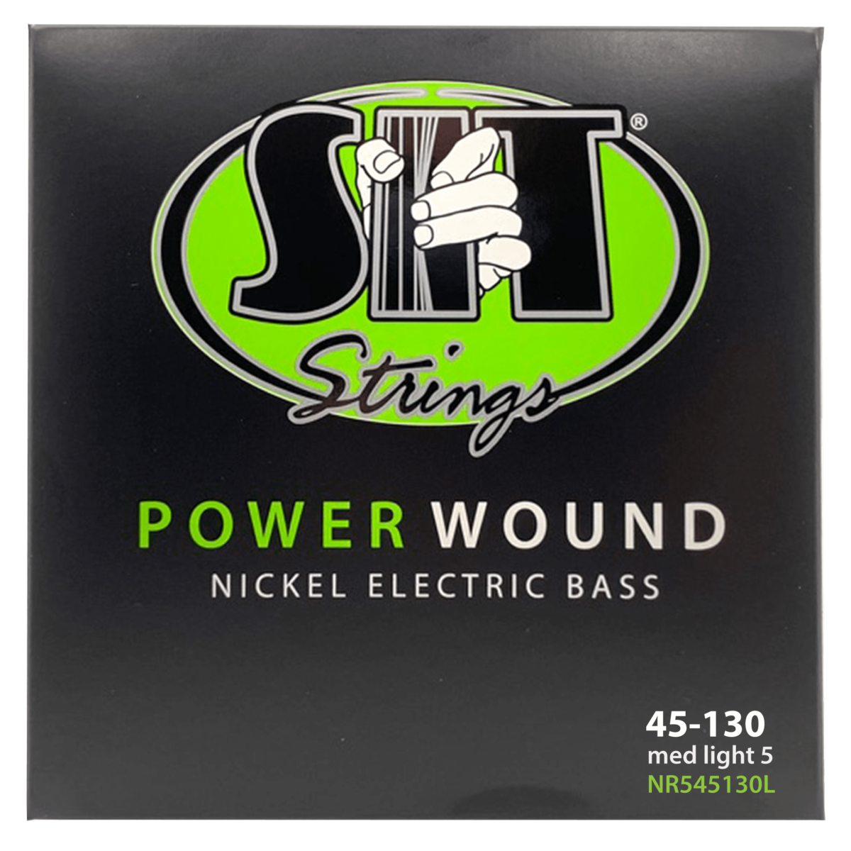 SIT NR545130L 5-String Power Wound Nickel Bass Strings - Long Scale