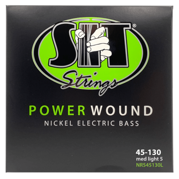 SIT NR545130L 5-String Power Wound Nickel Bass Strings - Long Scale