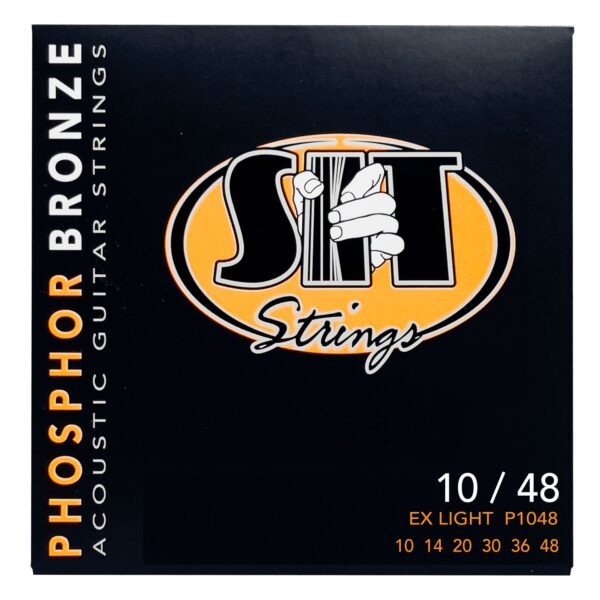 SIT P1048 Phosphor Bronze Acoustic Guitar Strings