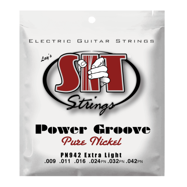 SIT PN942 Power Groove Pure Nickel Electric Guitar Strings