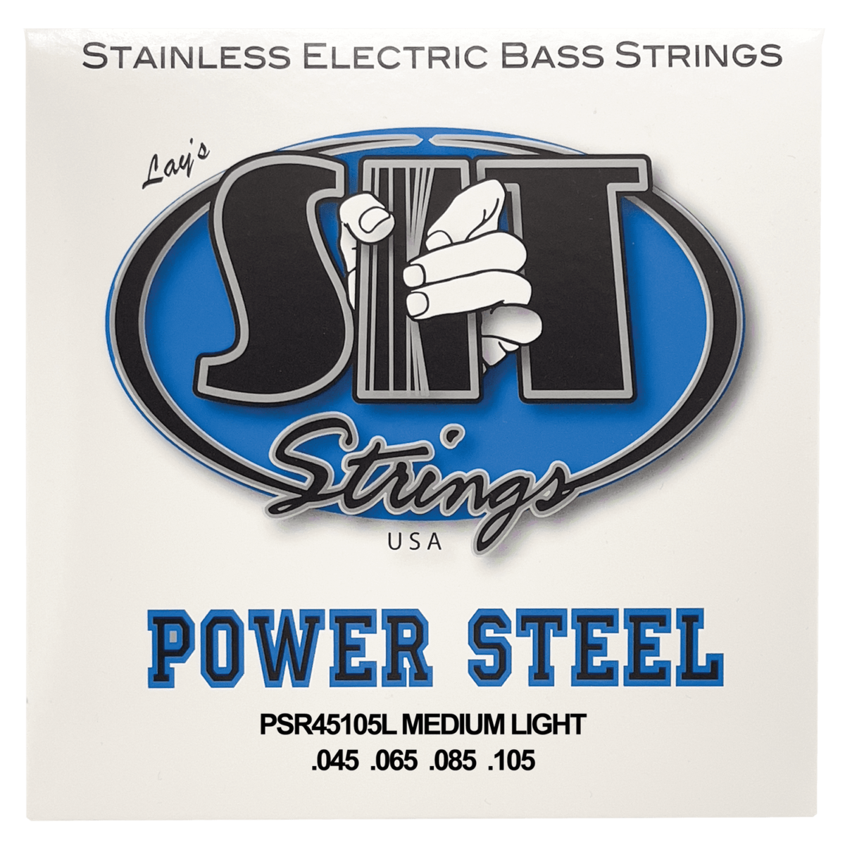 SIT PSR45105L 4-String Power Steel Stainless Steel Bass Strings - Long Scale