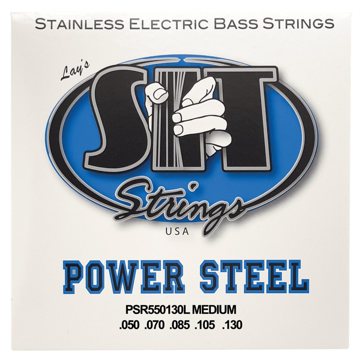 SIT PSR550130L 5-String Power Steel Stainless Steel Bass Strings - Long Scale