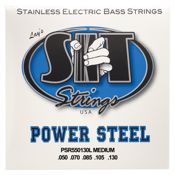 SIT PSR550130L 5-String Power Steel Stainless Steel Bass Strings - Long Scale