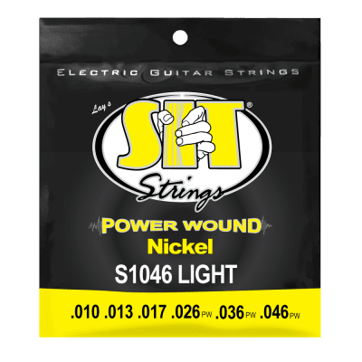 SIT S1046 Power Wound Nickel Electric Guitar Strings