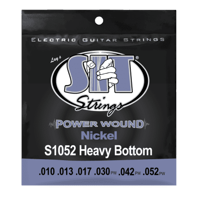 SIT S1052 Power Wound Nickel Electric Guitar Strings