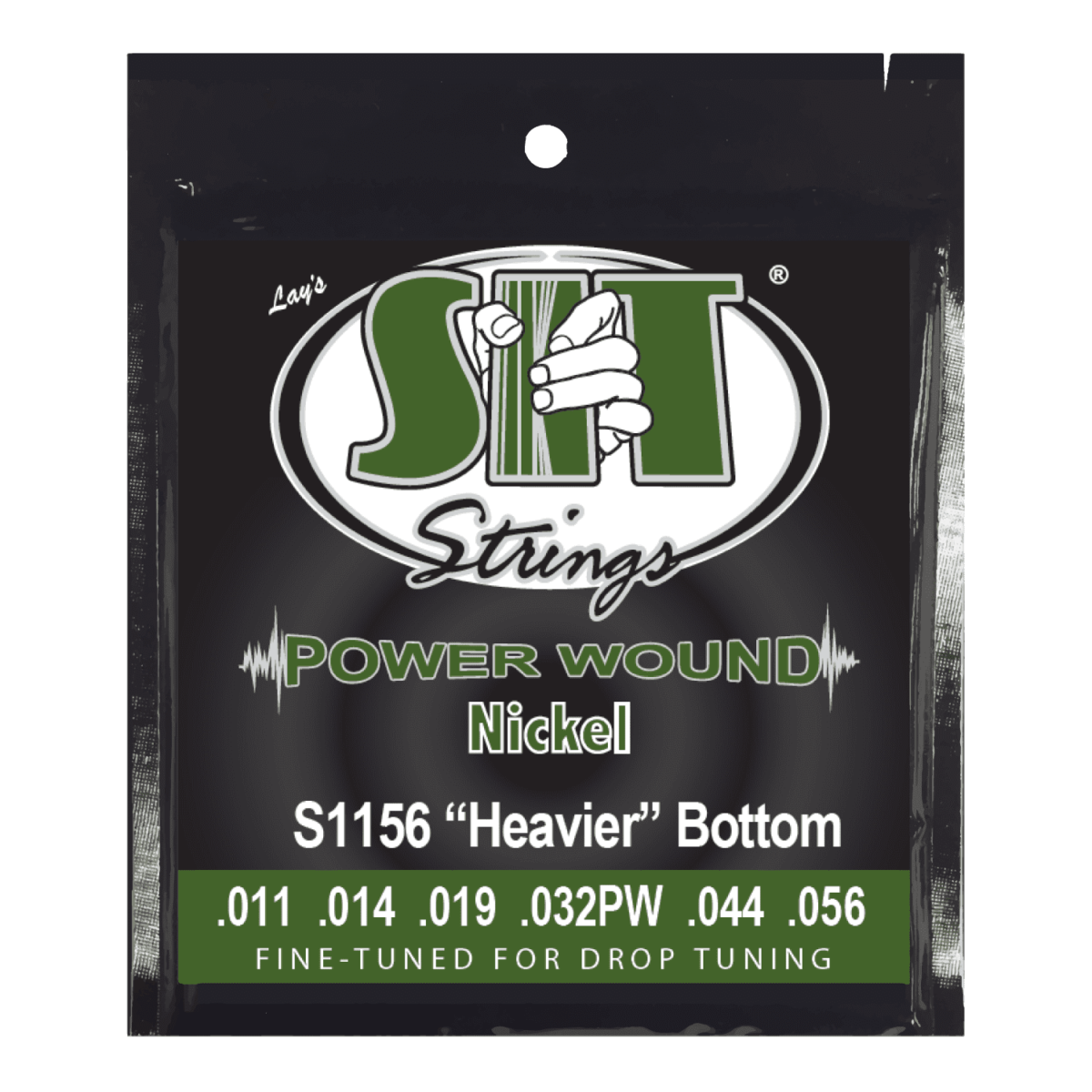 SIT S1156 Power Wound Nickel Electric Guitar Strings