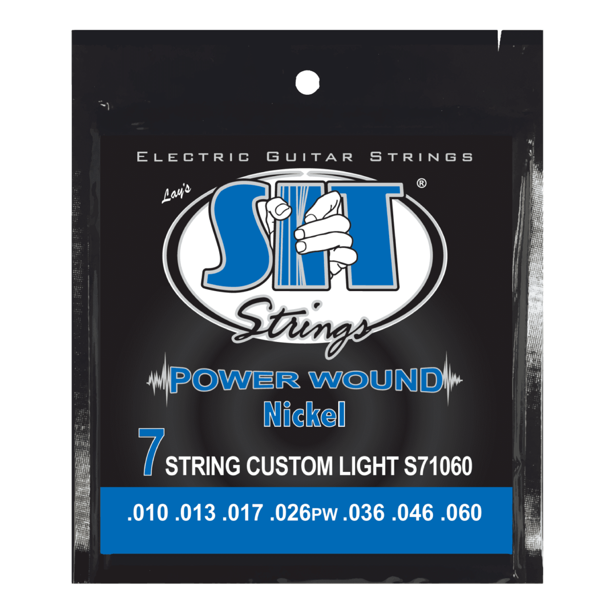 SIT S71060 Power Wound Nickel Electric Guitar Strings