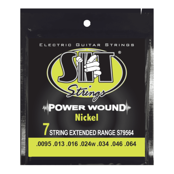 SIT S79564 Power Wound Nickel Electric Guitar Strings