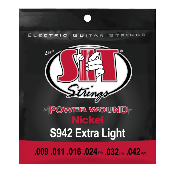 SIT S942 Power Wound Nickel Electric Guitar Strings