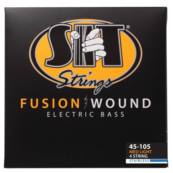 SIT SRB45105L 4-String Fusion Wound Stainless Bass Strings - Long Scale