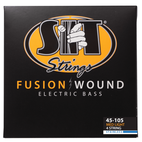 SIT SRB45105L 4-String Fusion Wound Stainless Bass Strings - Long Scale