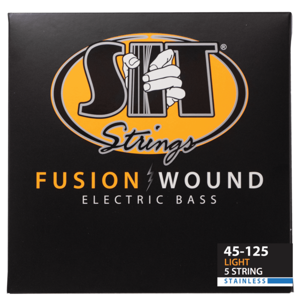 SIT SRB545125L 5-String Fusion Wound Stainless Bass Strings - Long Scale