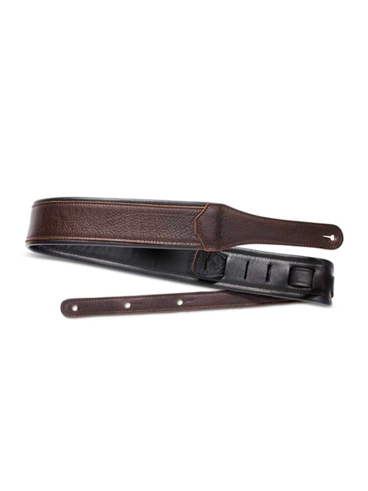 Taylor Koa Plus Leather Strap, Black Stitching