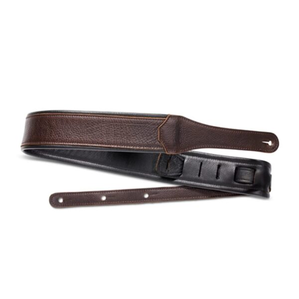 Taylor Koa Plus Leather Strap, Black Stitching