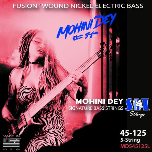 SIT MD545125L Mohini Dey Signature Bass Strings – 5-String Set