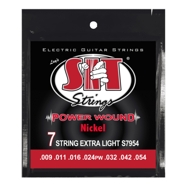 SIT S7954 7-String Power Wound Nickel Electric Guitar Strings