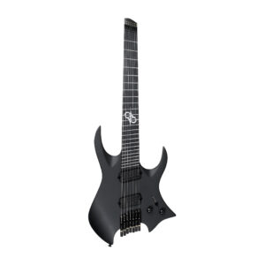 Solar H2.7C – Carbon Black 7 String Headless Electric Guitar