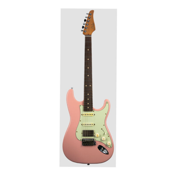 Suhr Mateus Asato Signature Series Classic S Electric Guitar – Shell Pink Antique