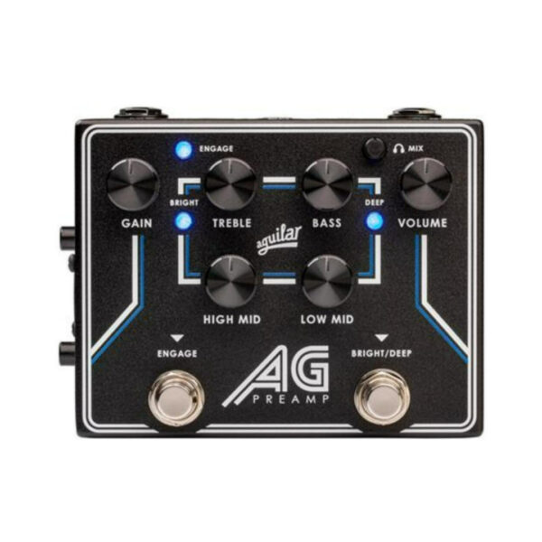 Aguilar AG Preamp Pedal – Bass Preamp & Direct Box