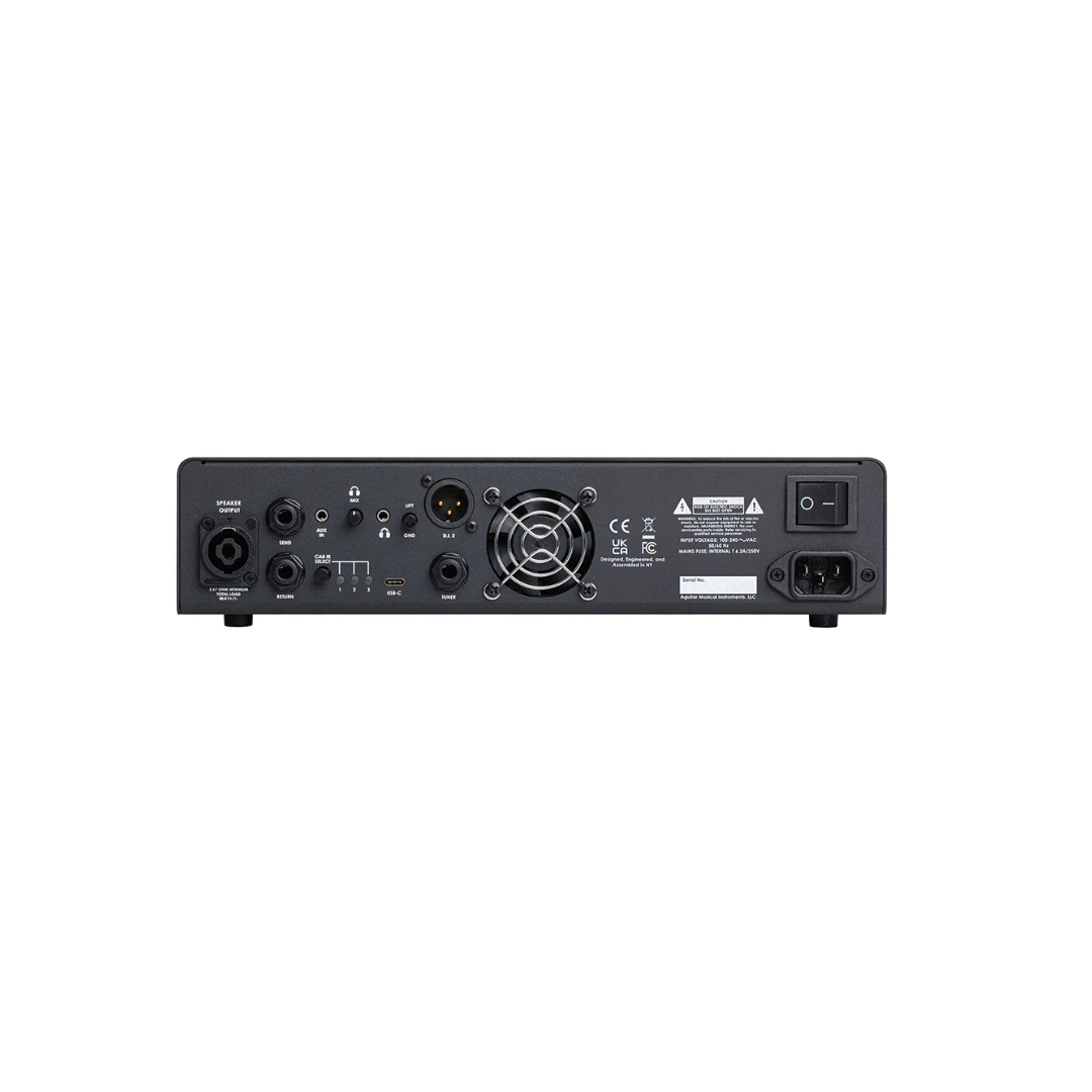 Aguilar Tone Hammer 700 Bass Amplifier Head Back