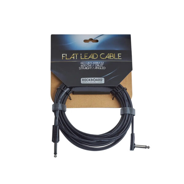RockBoard Flat Instrument Cable Straight/Angled 6m