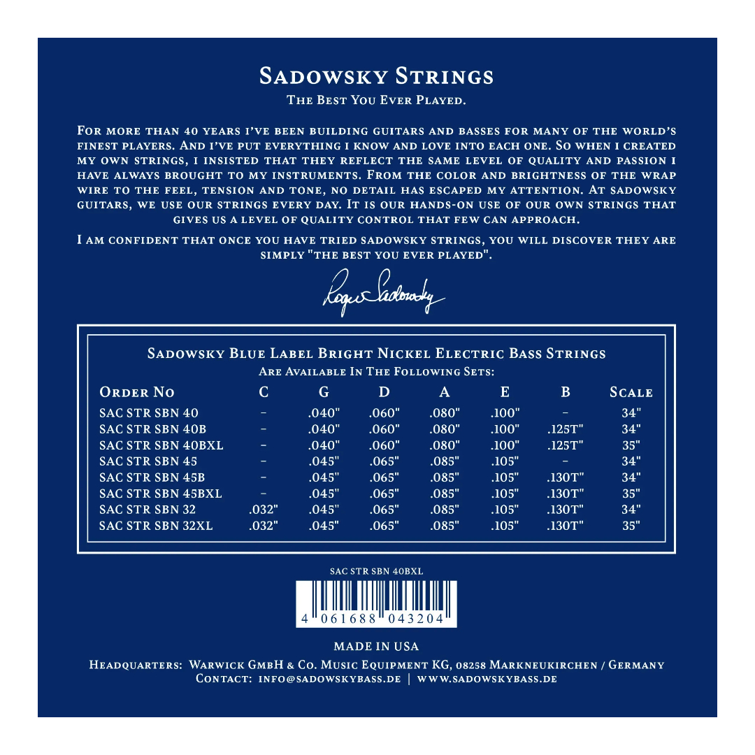 SAD-BL-5N-XL40125T