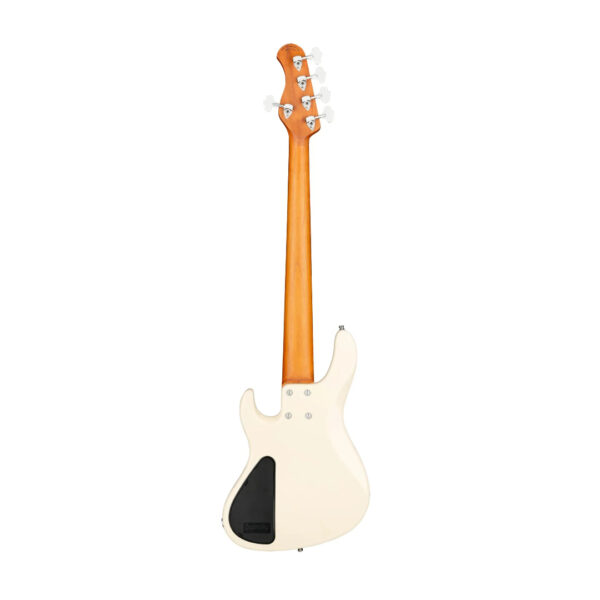 Sadowsky MetroExpress Modern 5-String Bass – Olympic White High Polish Back