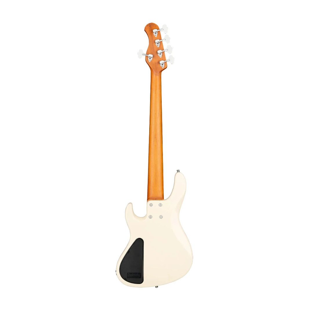 Sadowsky MetroExpress Modern 5-String Bass – Olympic White High Polish Back Sadowsky MetroExpress Modern 5-String Bass – Olympic White High Polish Back