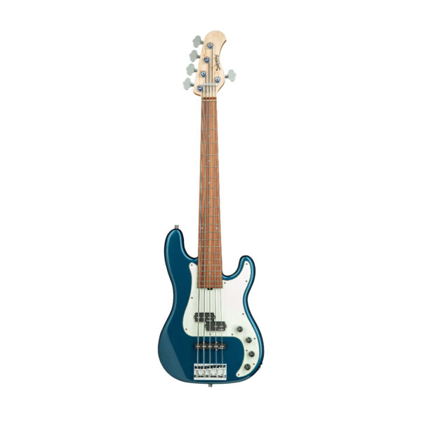 Sadowsky MetroLine 21-Fret Hybrid P/J 5-String Bass – Solid Dark Lake Placid Blue Metallic High Polish