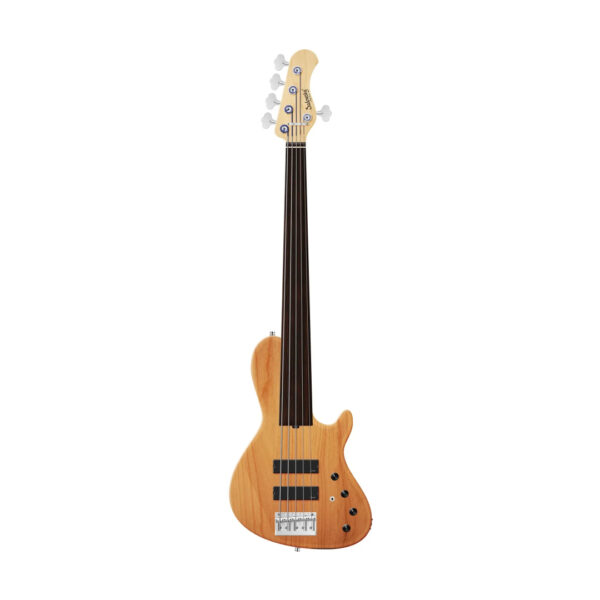 Sadowsky MetroLine 24-Fret Single Cut Fretless 5-String Bass – Natural Transparent Satin