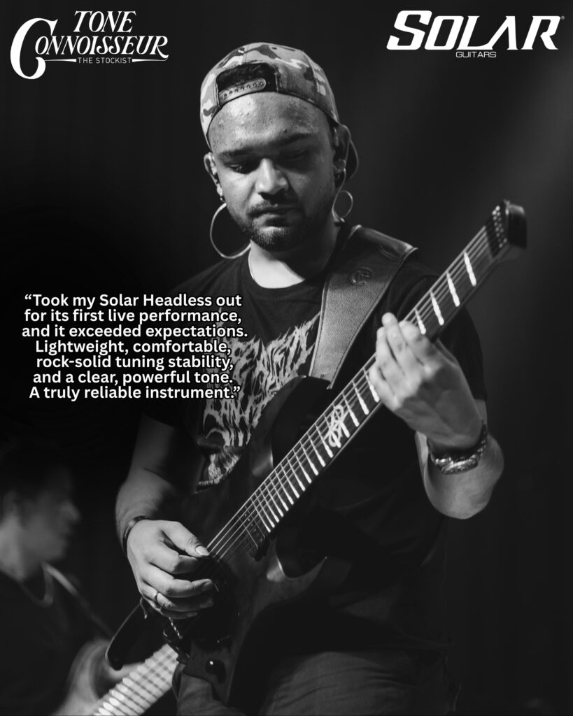 Sailu Rasaily - Solar Headless Guitar Testimonial