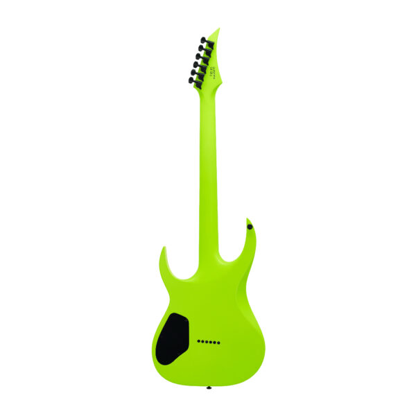Solar A2.6LN Lemon Neon Matte Electric Guitar Back