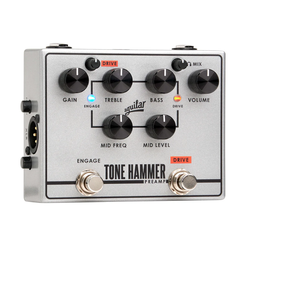Aguilar Tone Hammer Preamp Pedal – Bass Preamp & DI Aguilar Tone Hammer Preamp Pedal – Bass Preamp & DI