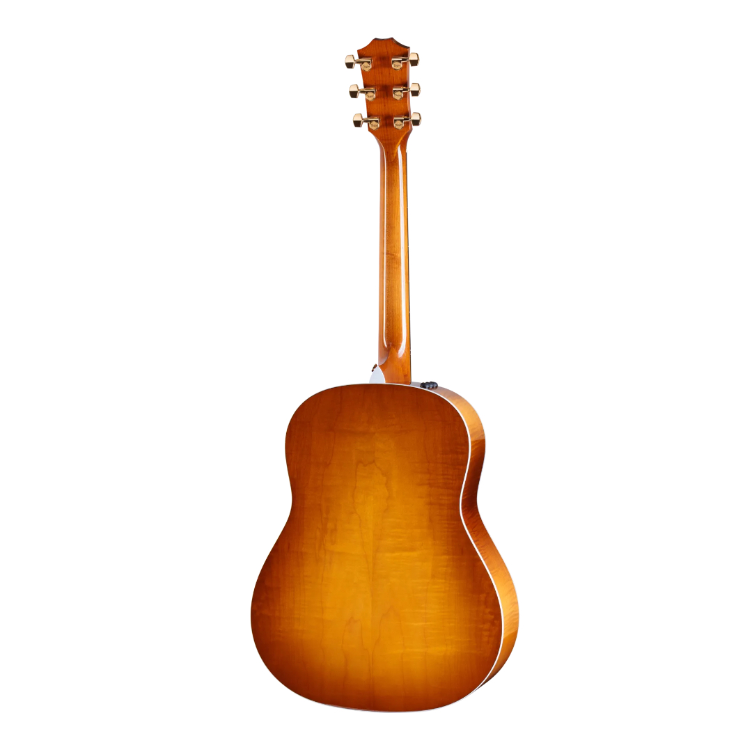 Taylor 217e Plus Special Edition Honeyburst Acoustic-Electric Guitar - Back